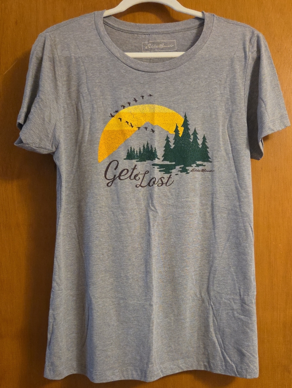 Eddie Bauer Grey "Get Lost" Tee